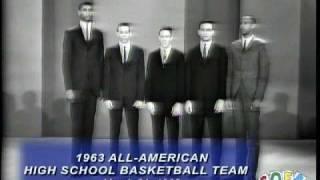 Lew Alcindor ( Kareem Abdul Jabbar ) & The 1963 All-American Basketball Team