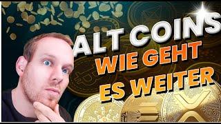 Altcoins gehen heute RUNTER! LTC XRP ADA SOL VET QNT LINK MATIC AITECH AXL EGLD GLMR IOTA JASMYN TAO