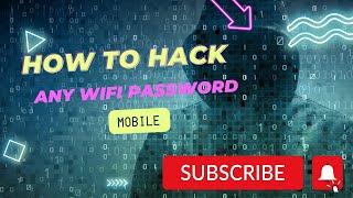 HOW TO HACK ANY WIFI PASSWORD