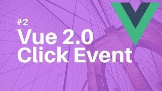 Vue 2.0 #2 Click Event