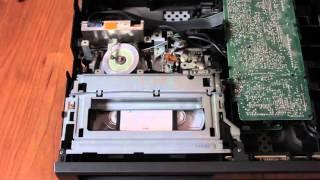 VCR VHS Player Inside View