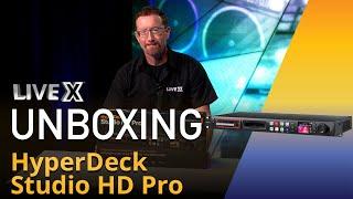 Unboxing: HyperDeck Studio HD Pro