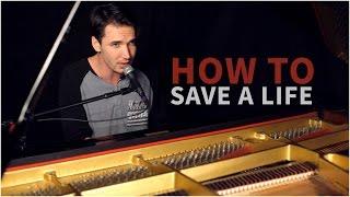 The Fray - "How To Save A Life" (Corey Gray - Piano Cover) - Official Music Video