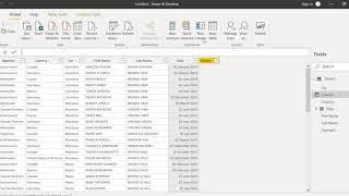 Power BI DAX concatenate Function