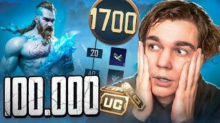 100 000 UC на ЗОЛОТУЮ РУЛЕТКУ! Я СОШЕЛ С УМА?! | PUBG MOBILE