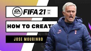 How to Create Jose Mourinho - FIFA 21 Lookalike for Career Mode