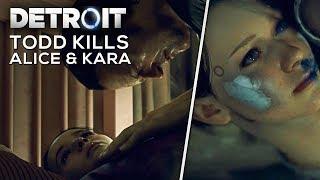 Todd Kills Alice and Kara Before they can Escape (Bad Ending) - DETROIT BECOME HUMAN