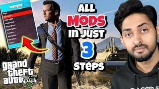 How to Mod GTA 5 Story Mode in Just 3 Steps (2025) | GTA 5 Offline Mods | THE Noob | Hindi/ Urdu