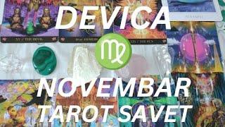 DEVICA  Nova želja i nova strast ️NOVEMBAR TAROT SAVET