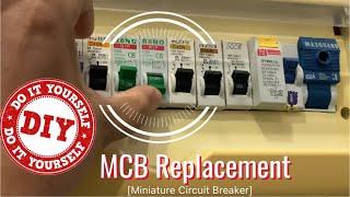 How to Replace Home MCB | Broken Miniature Circuit Breaker Replacement DIY