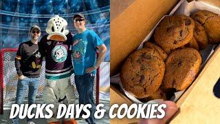 Anaheim Ducks Days and Finally Trying the Viral Disneyland Chocolate Chip Cookies at Harbour Galley!