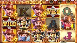 COWBOYS GOLD SLOT HITS MAX LEVEL AND SOME BIG WINS