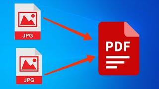 How To Convert Multiple JPG to One PDF