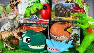 Jurassic World Unboxing Review Giant Dinosaur Head T-rex Indominus Rex Dino Eggs Lego Carnotaurus