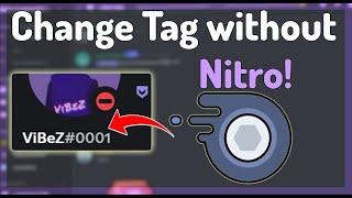 How to change your discord tag WITHOUT Discord Nitro!