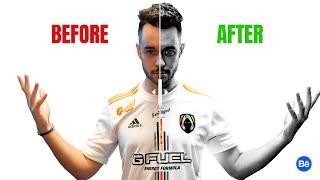 Before/After Slider Tutorial For Behance