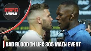 How Du Plessis & Adesanya's bad blood will impact their fight at #UFC305 | ESPN MMA