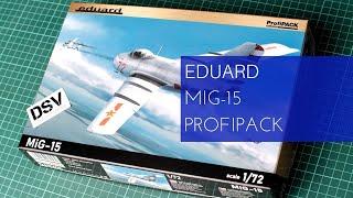 Eduard 1/72 MiG-15 Profipack (7057) Kit Review