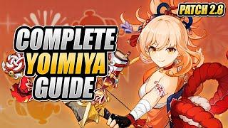 YOIMIYA - COMPLETE GUIDE v2.8 - Optimal Builds, Design Breakdown, Gameplay Showcase | Genshin Impact