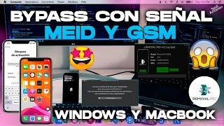 Bypass Full Señal MEID y GSM Windows y Mac -  Proceso Basico Completo, Registro y Activacion 5s al X