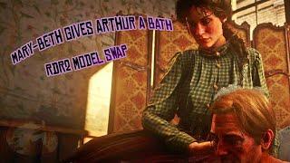 Mary-Beth Gives Arthur A Bath*MODEL SWAP MOD*(Red Dead Redemption 2)PC MODS