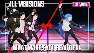 JUST DANCE COMPARISON - WHAT MAKES YOU BEAUTIFUL | CLASSIC X EXTREME