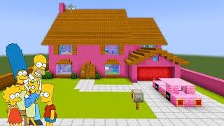 Minecraft Tutorial: How To Make The Simpsons House "2021 City Build"