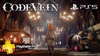 Code Vein FREE PS Plus SOULS Game | PS5 Gameplay 60FPS