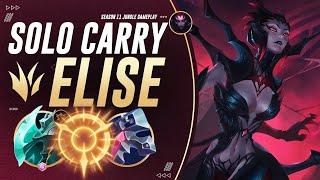 Elise Is The PERFECT Jungler To Solo Carry Games In Season 11! | Challenger Gameplay Guide