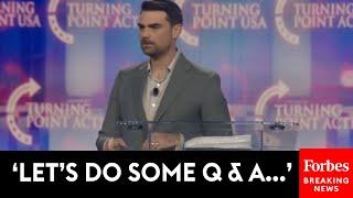 Ben Shapiro Roasts Democrats, Takes Questions From Audience At Turning Point Event