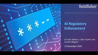 AI regulatory enforcement: same as GDPR or worse?