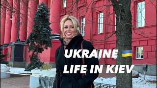 UKRAINE  LIFE IN KIEV! December 23, 2024. The Streets of Kiev, Ukraine. Street Scenes.