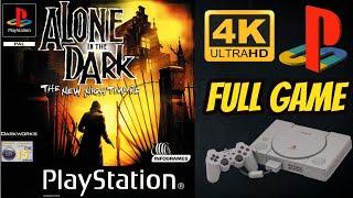 Alone in the Dark: The New Nightmare | PS1 | 4K60ᶠᵖˢ UHD| Longplay Walkthrough Full Movie Game
