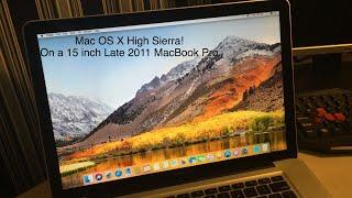 Installing macOS High Sierra on Late 2011 MacBook Pro