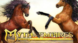 КАК ВЫВЕСТИ ГЕН ИДЕАЛЬНОГО КОНЯ 16+  Прохождение MYTH OF EMPIRES обзор SmokeSED (смокисед) ◄#33