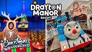 Drayton Manor Christmas Wonderland Vlog 2024