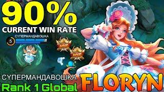 90% Current Win Rate Floryn MVP Support - Top 1 Global Floryn by CYПEPMAHДABOШKA - Mobile Legends