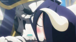 Albedo kissed Ainz  || Albedo x Ainz moment