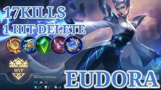 Eudora one shot build, Mobile legends, best build 2021