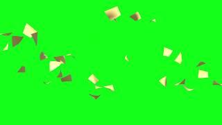Paper flying Green Screen Free
