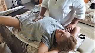 relaxing body massage treatment to relieve painful stiffness