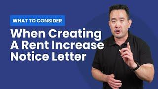 What You Should Consider When Creating a Rent Increase Notice Letter