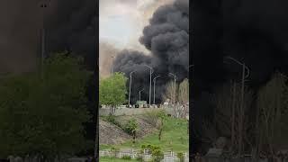 Breaking: Massive Fire Engulfs Islamabad Building! #IslamabadFire #FireInPakistan #BreakingNews"