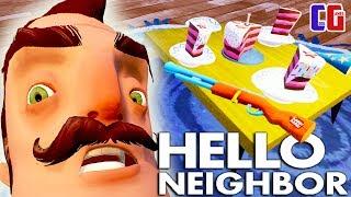 Hello Neighbor GOT the NEIGHBOR's SECRET WEAPON! New secrets Act 3 Cartoon horror Hello Neighbor