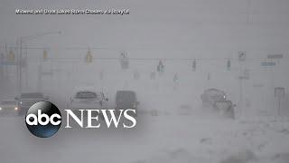 Massive winter storms heads into the Northeast