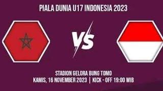 highlights timnas indonesia u17 vs maroko u17