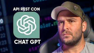 Usando chat gpt para construir una API rest
