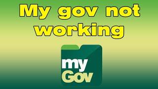 My gov not working RFM01 error is My gov down