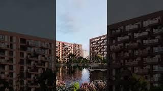 an outline of a residential complex project in Unreal engine 5