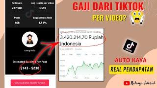 Cuma Upload Video di Tiktok Bisa Dapat Uang? Begini Cara Ceknya! | Ratunya Tutorial